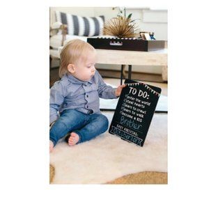 Big Brother-Sister-Siblings Announcement Chalkboard-Baby Shower-Celebration-NIB